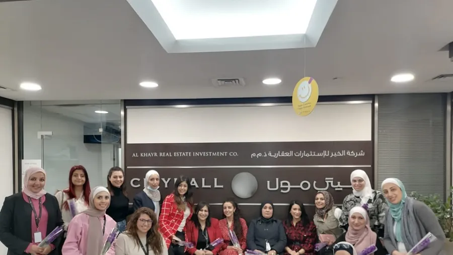 سيتي مول يحتفل مع موظفاته بمأدبة إفطار