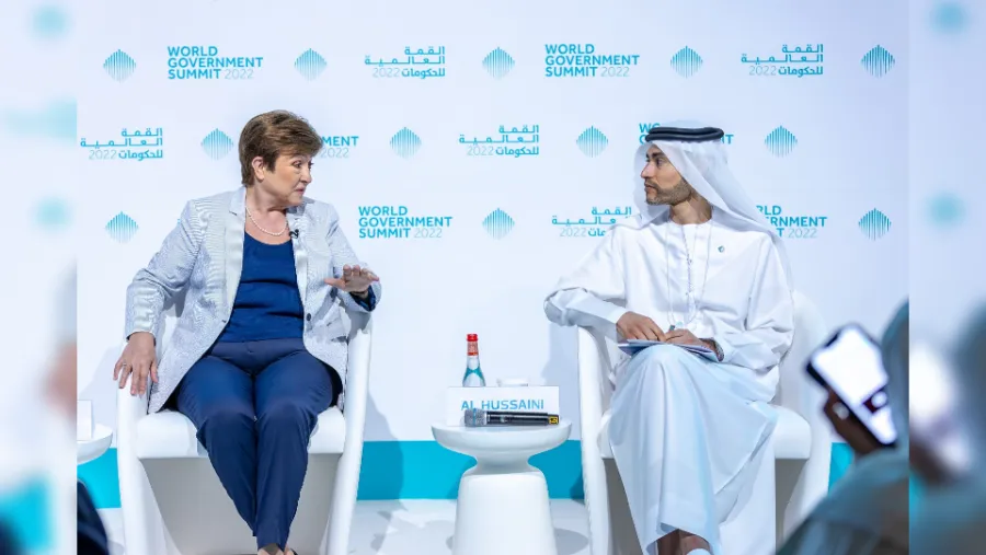 وزارة المالية تشارك بفعاليات القمة العالمية للحكومات 2022