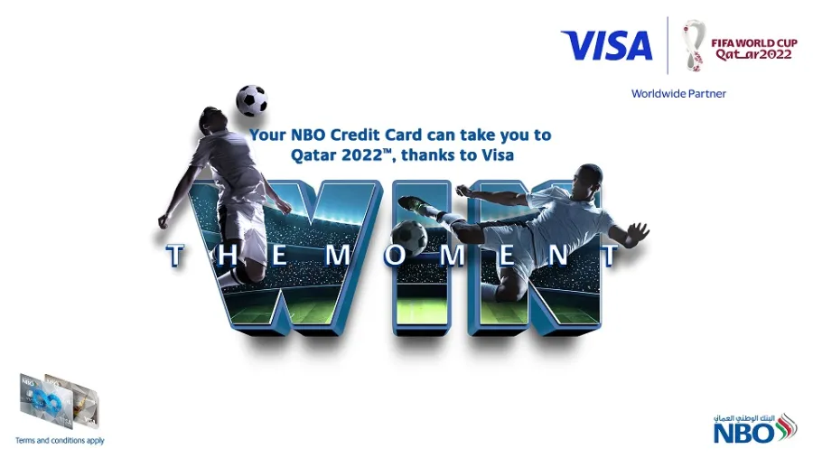 البنك الوطني العُماني يطلق حملة لعملائه من حاملي بطاقات Visa الائتمانية للفوز بتذاكر لحضور مبارة ربع نهائي بطولة كأس العالم في الدوحة