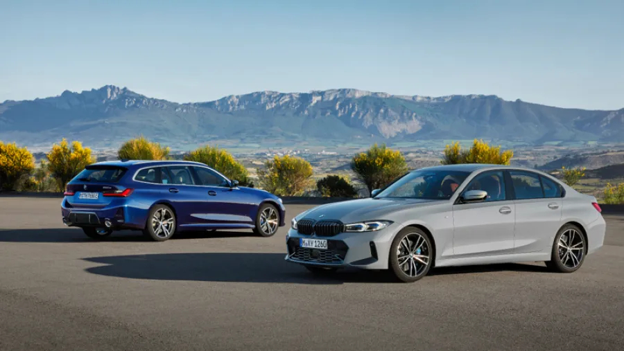 سيارة BMW 3 Series Sedan الجديدة، وسيارة BMW 3 Series Touring الجديدة