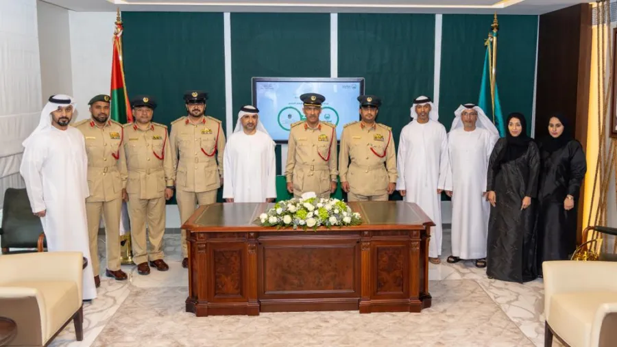 وزارة الدولة لشؤون المجلس الوطني الاتحادي وشرطة دبي توقعان مذكرة تفاهم لتطوير الموارد البشرية