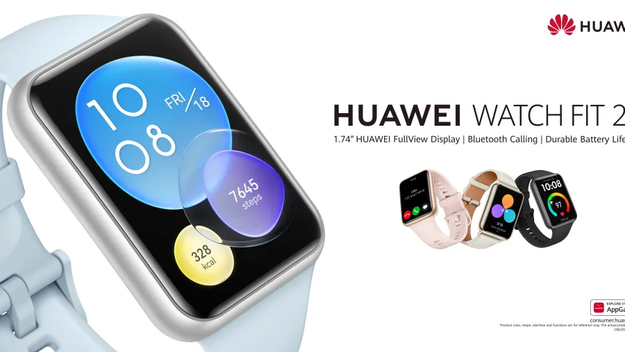 الإكسسوار التقني العصري  على معصمكم: 6 أسباب تجعل ساعة HUAWEI WATCH FIT 2 الجديدة قطعة أساسية لا بدّ من أن يقتنيها كافة عشاق الموضة