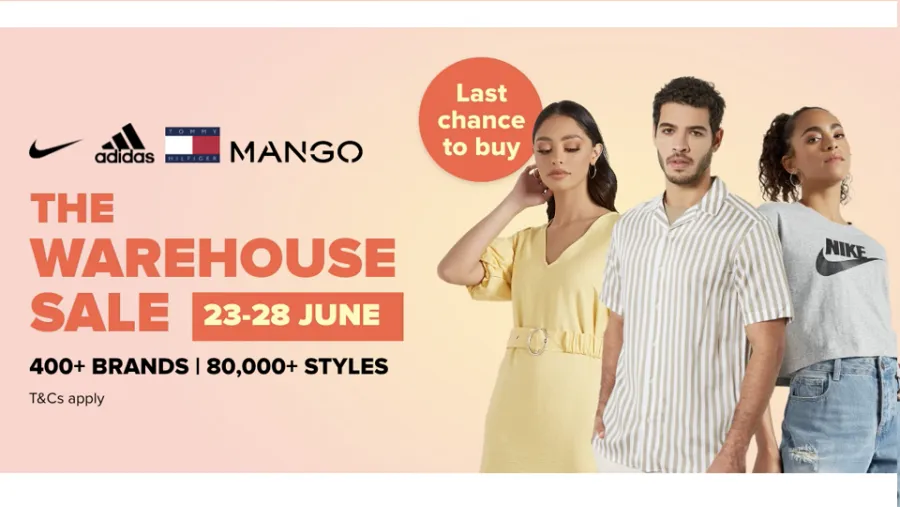 Save Up To 80% Off Noon.com’s Huge Fashion Warehouse Sale