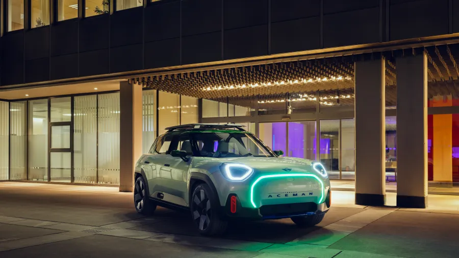 الكشف عن طراز MINI Aceman الاختباري: أول كروس أوفر كهربائي بالكامل في عائلة MINI الجديدة