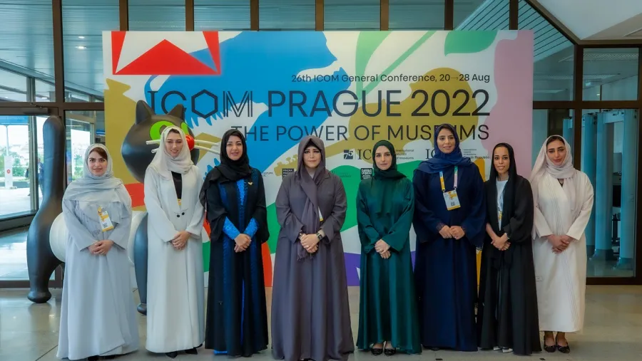 Latifa Bint Mohammed Attends the Opening Ceremony of ICOM General Conference 2022 in Prague