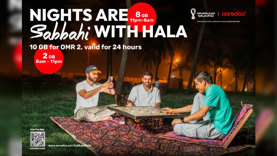 Say Hala to 10 GB Data for just OMR 2 with Ooredoo’s Sabbahi 