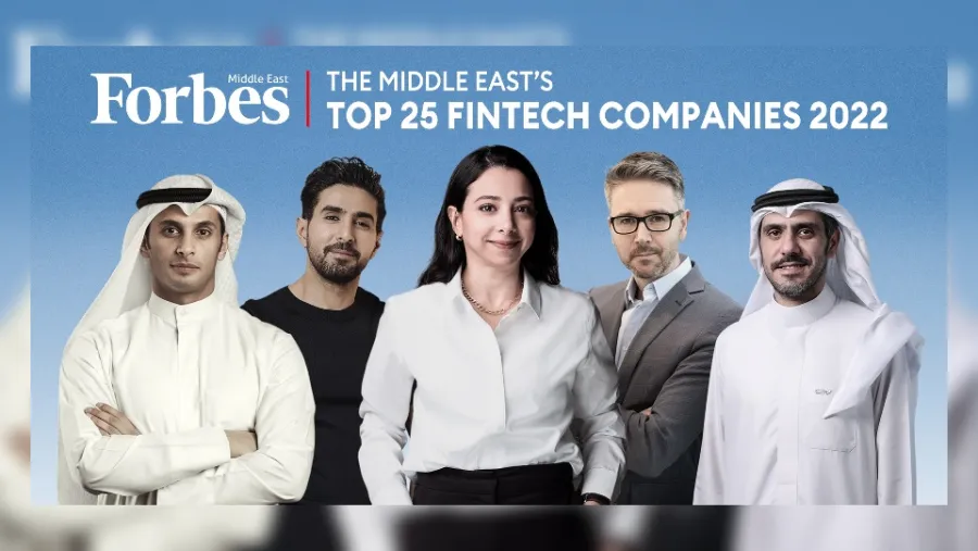 فوربس الشرق الأوسط تكشف عن قائمة "أقوى 25 شركة تكنولوجيا مالية في الشرق الأوسـط لعام 2022"