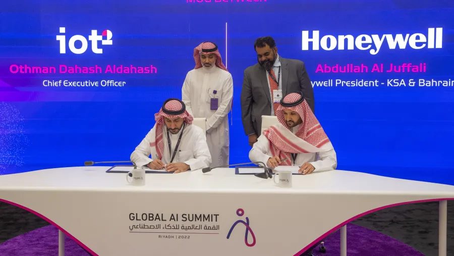هانيويل توقع مذكرة تفاهم مع شركة تقنية إنترنت الأشياء لتعزيز اعتماد التكنولوجيا الرقمية ودعم المدن المستدامة في السعودية