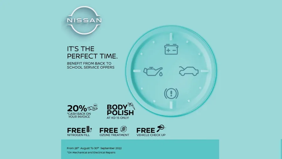 Benefit from Back-to-School Service Offers From Nissan Al Babtain 