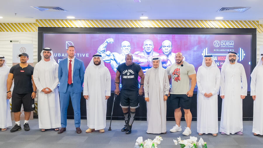 عارض و3000 مشارك في "معرض دبي الدولي لبناء الأجسام"