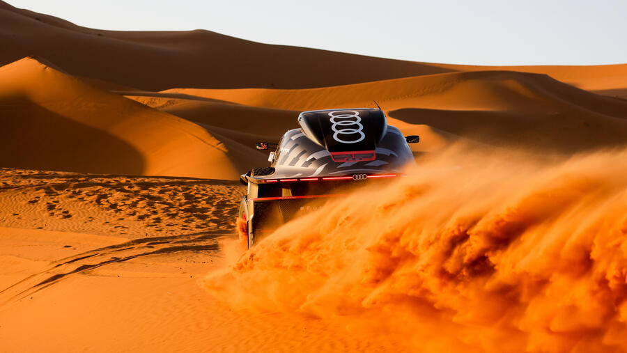 Road to Dakar 2023: Audi RS Q e-tron E2: lighter, more aerodynamic and even more efficient