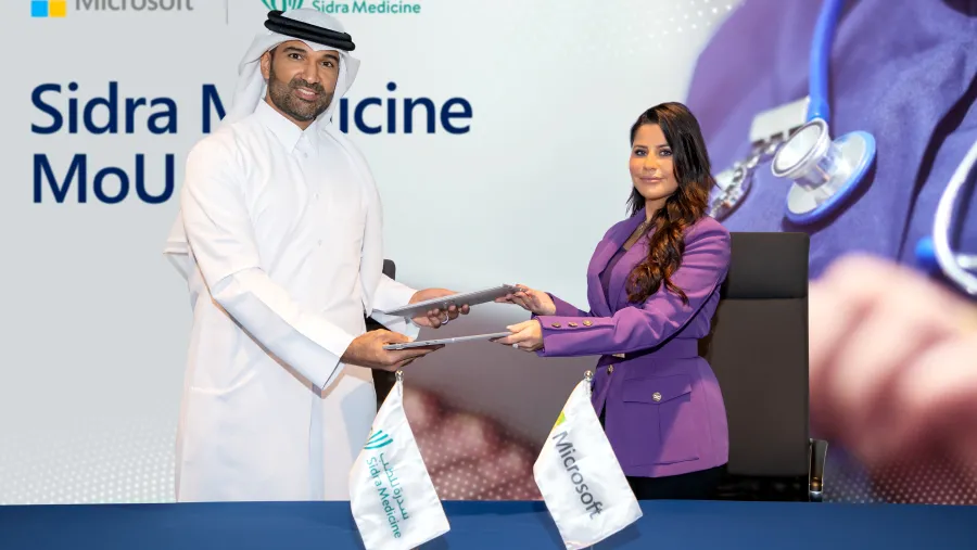 سدرة للطب توقع مذكرة تفاهم مع مايكروسوفت لتحقيق أهداف التحوّل الرقمي في مجال البحوث