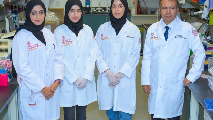 WCM-Q Students Complete Summer Research Projects in Qatar and the United States