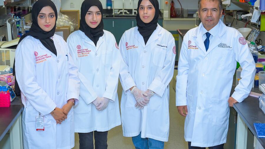 طلاب وايل كورنيل للطب قطر يشاركون في بحوث صيفية في قطر والولايات المتحدة
