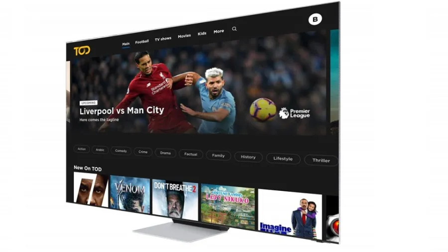 Samsung Electronics’s New Partnership With Tod To Grant Smart TV Users the First Access to Tod TV App Providing Live Sports and Entertainment Content