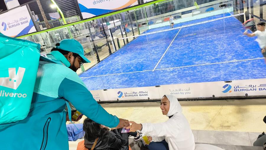 ديليفرو ترعى النسخة الأولى من بطولة البادل التي نظمها بنك برقان