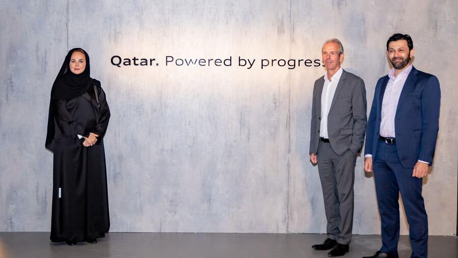 Powered by Progress. Audi House of Progress opens in Qatar.