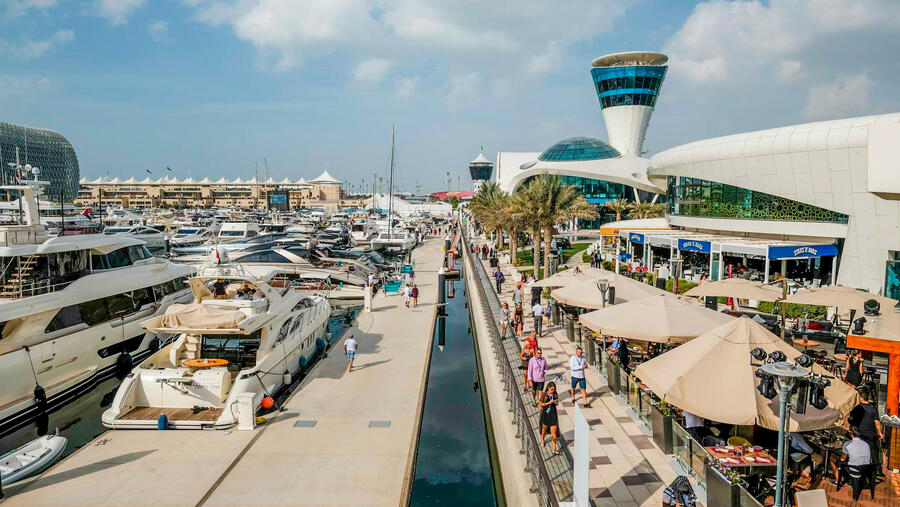 Yas Marina is set to be the heart of all off-track entertainment during the Formula 1 Etihad Airways Abu Dhabi Grand Prix 2022