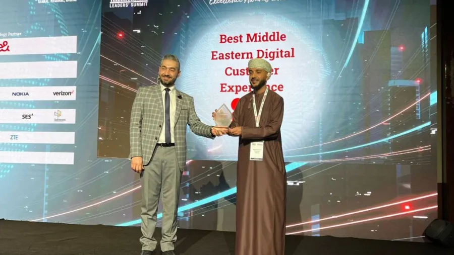 Ooredoo تفوز بجائزة ’أفضل تجربة عملاء رقمية‘ ضمن جوائز قمة تيليكوم ريفيو 2022م (Telecom Review)