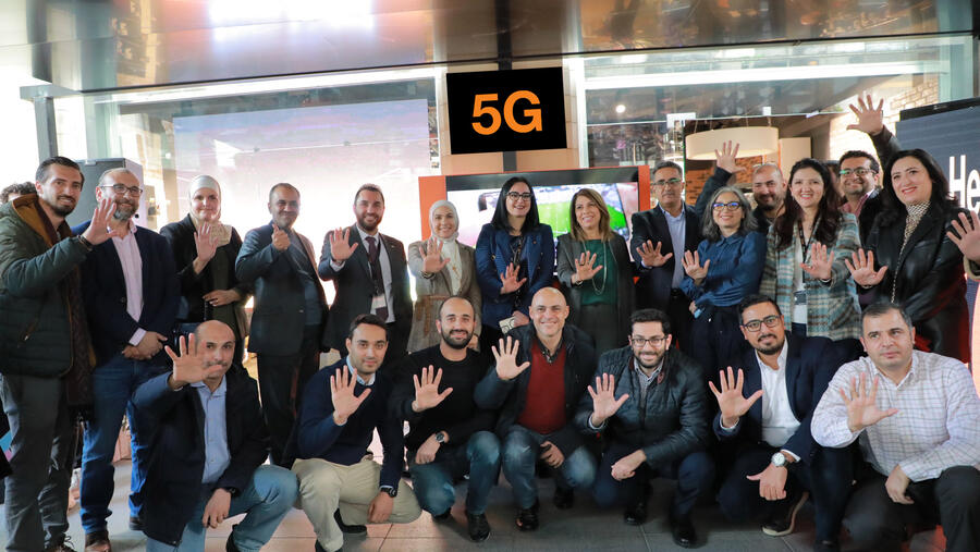 Orange Abdali Shop offers Jordan’s first 5G pilot experience