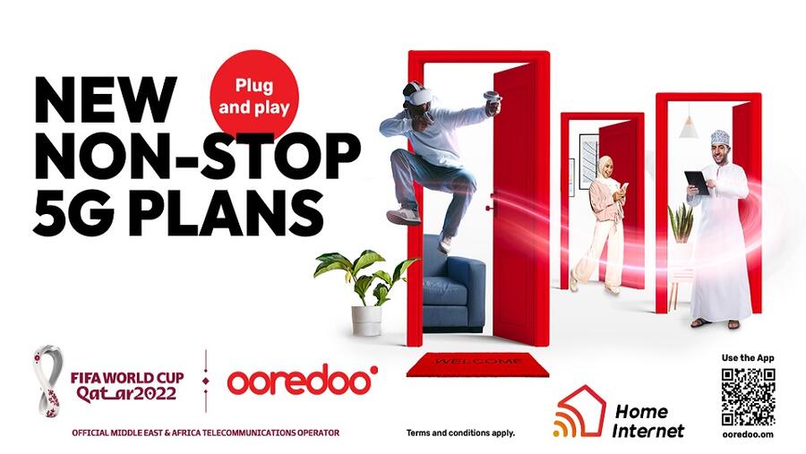 Ooredoo تواصل تحديث باقات الجيل الخامس 5G للإنترنت المنزلي لتقدم لعملائها اتصال أسرع بأسعار تنافسية