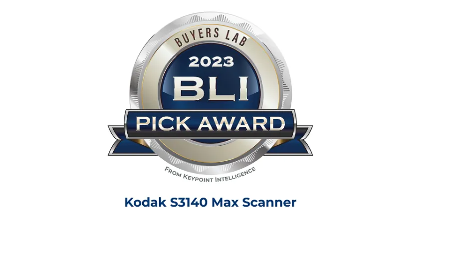 Kodak Alaris Wins BLI 2023 Pick Award from Keypoint Intelligence