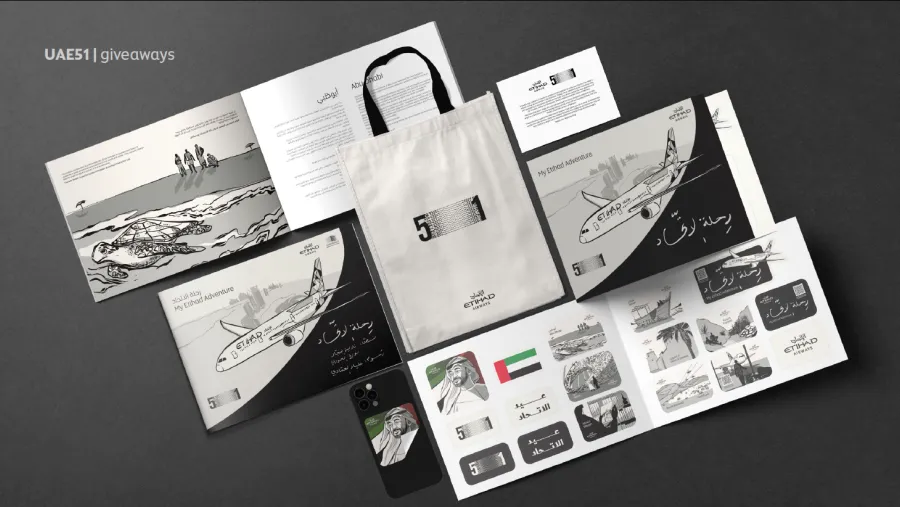 Etihad Highlights the UAE’s Rich Heritage as It Celebrates Its 51st National Day