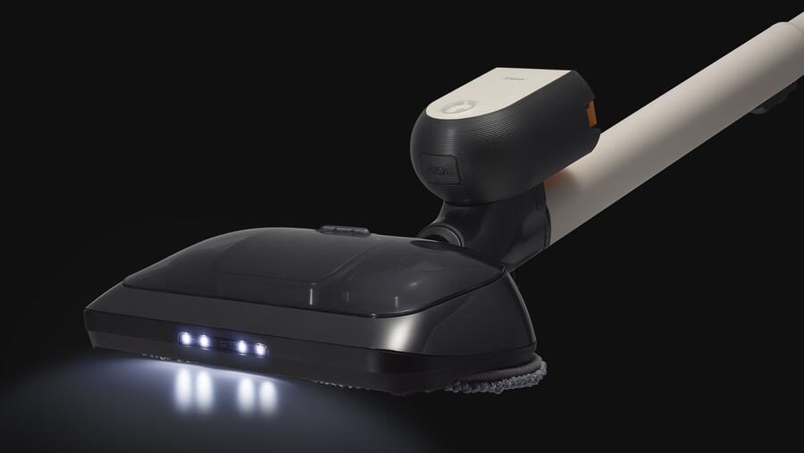 إل جي تعرض حل التنظيف متنوع الاستخدامات CORDZERO A9 KOMPRESSOR مع ممسحة تعمل بالبخار