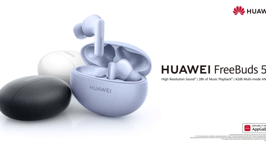 سماعات HUAWEI FreeBuds 5i متوفرة الآن في دولة قطر