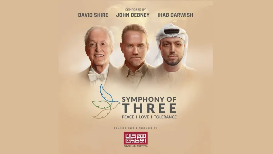 Abu Dhabi Festival’s Commission and Production of Emirati Composer Ihab Darwish’s ‘Symphony of Three: Peace, Love, Tolerance’ Reaches a Million Views in Its First Week