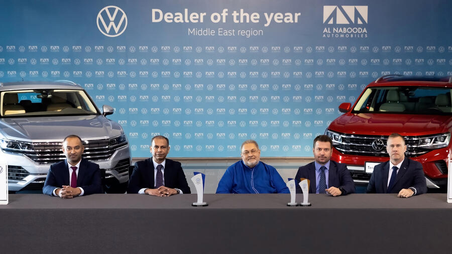 Al Nabooda Automobiles awarded Volkswagen Dealer of the Year in the Middle East