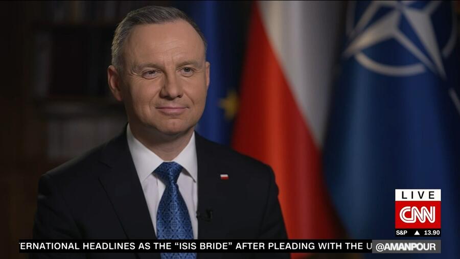 Polish President Andrzej Duda on his country’s unwavering solidarity with Ukraine