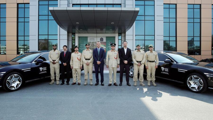 genesis motors announced as one of the official automotive partners at the world police summit