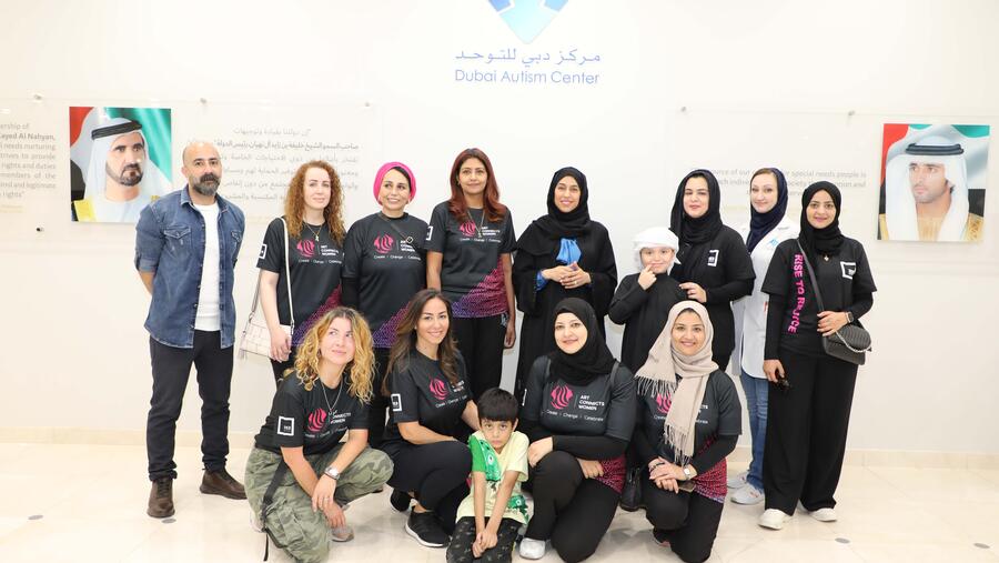 «دبي للتوحد» يطلق مبادرة رسم "جداريات التوحد" التوعوية