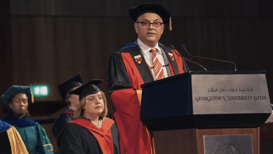 جامعة جورجتاون في قطر تحتفل بتخريج دفعة 2023 بمؤسسة قطر