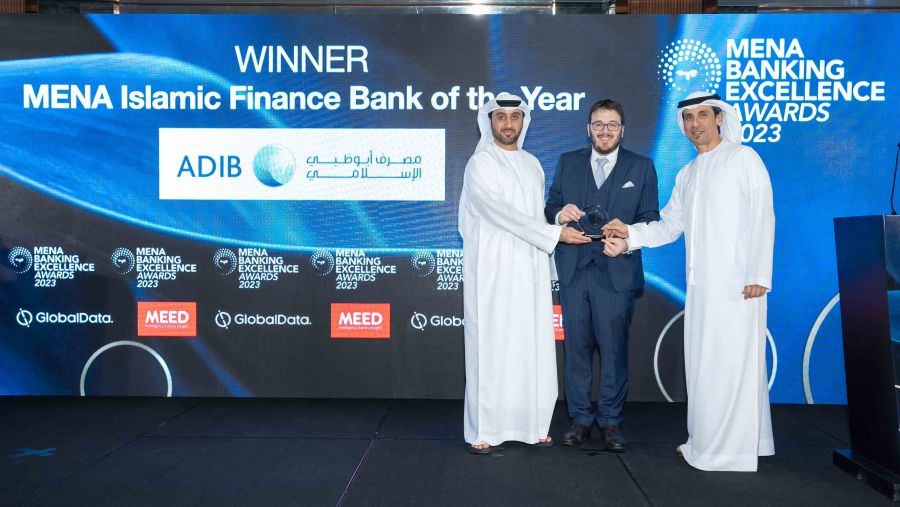 ADIB wins MENA Islamic Finance Bank of the Year award by MEED