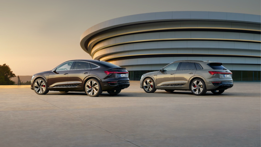 Pre-order Audi's newest EV addition, the Q8 e-tron, in Abu Dhabi and Al Ain