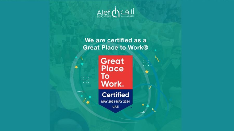 Alef Education Receives Great Place to Work Certification in Recognition of Positive and Inclusive Workplace Culture