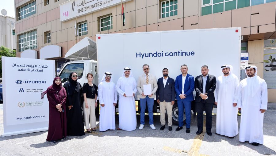 Hyundai Motor cooperates with Al Ihsan Charitable Society to handover Hyundai’s truck as a part of "Mobility for Food Bank”