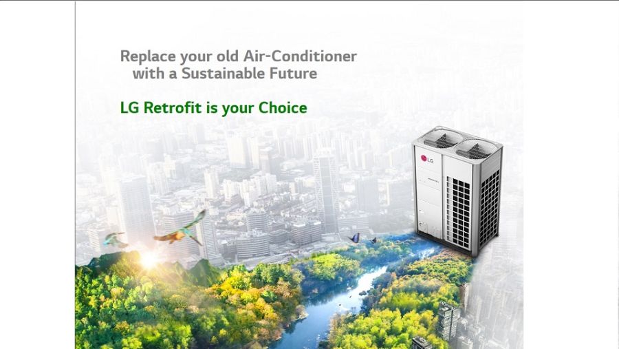Reduce Environmental impact of your business with LG retrofit solution