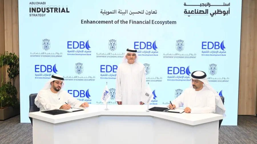Emirates Development Bank enhances partnership with Abu Dhabi Department of Economic Development’s Industrial Development Bureau at Make It in the Emirates Forum