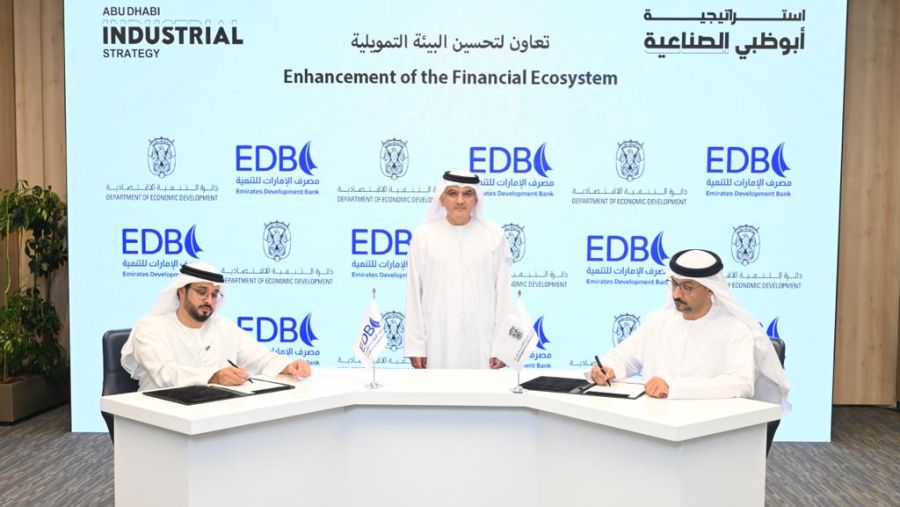 Emirates Development Bank enhances partnership with Abu Dhabi Department of Economic Development’s Industrial Development Bureau at Make It in the Emirates Forum