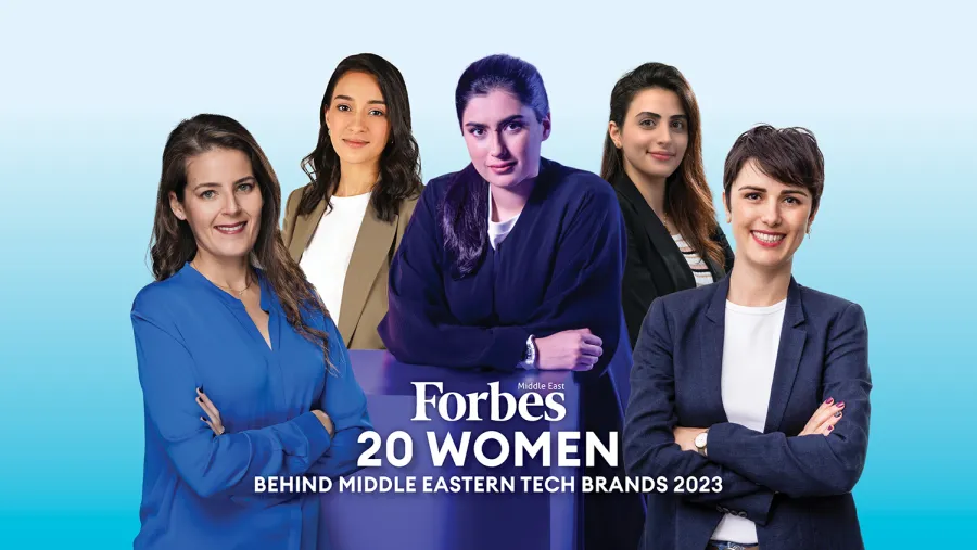فوربس الشرق الأوسط تكشف عن قائمة "20 سيدة صنعن علامات تجارية تكنولوجية شرق أوسطية" لعام 2023