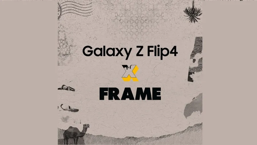 سامسونج جلف للإلكترونيات و FRAME تبيعان كامل منتجات خطهما الفريد  لإكسسوارات هاتف Galaxy Z Flip4