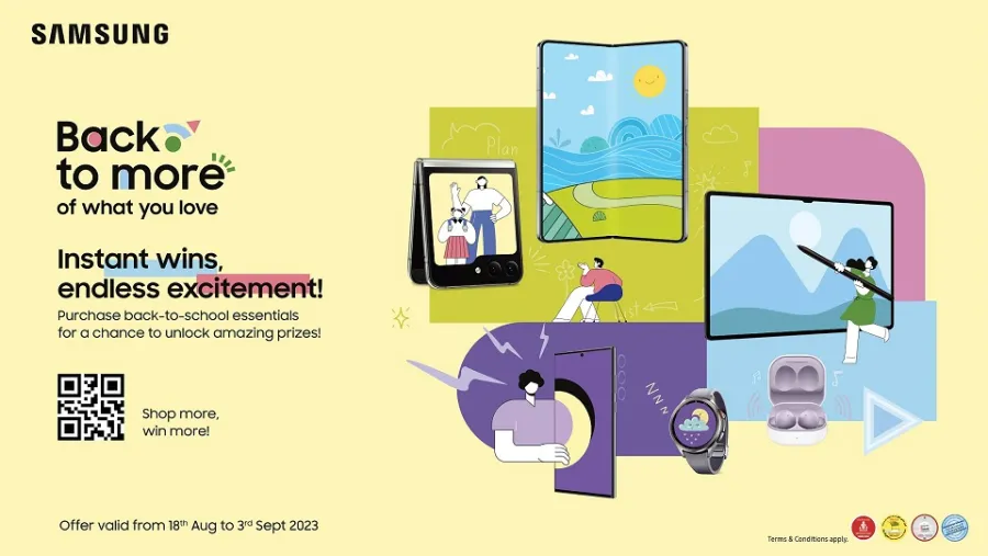 Samsung announces “Back to More of What You Love” Campaign