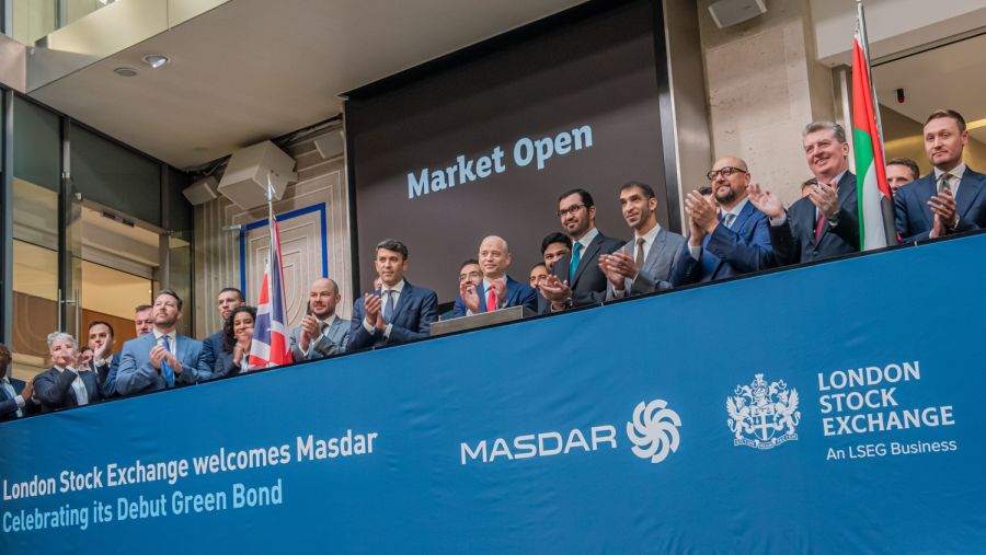 Masdar Marks Roadmap to $3 billion  Green Bond Offering at London Stock Exchange