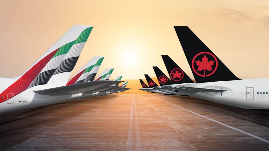 Emirates and Air Canada Expand Codeshare Partnership to Flights to and from Montréal