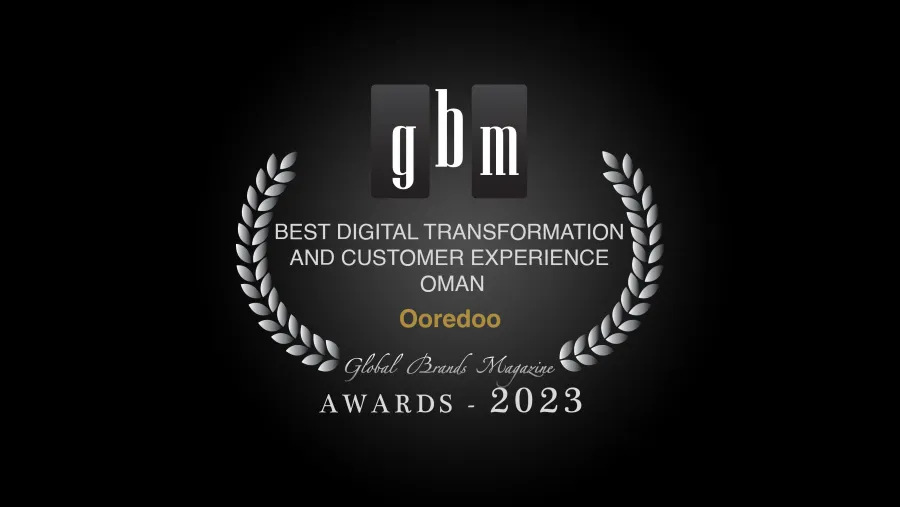 Ooredoo Wins “Best Digital Transformation and Customer Experience Oman 2023” Award 
