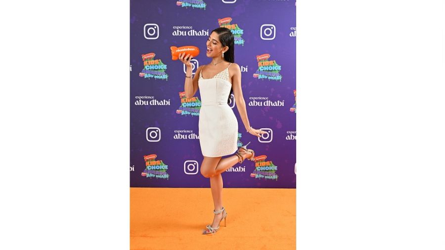 Mayan El-Sayed wins Favorite Actress at Nickelodeon Kids’ Choice Awards Abu Dhabi