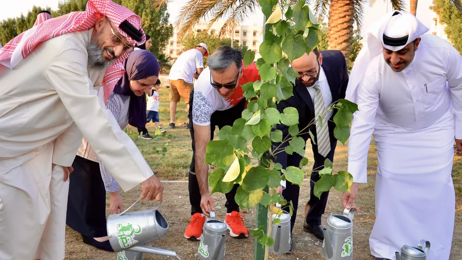 NBB Participates in Launching the Third Phase of ‘Forever Green’ by Inaugurating Al-Estiqlal Jogging Park